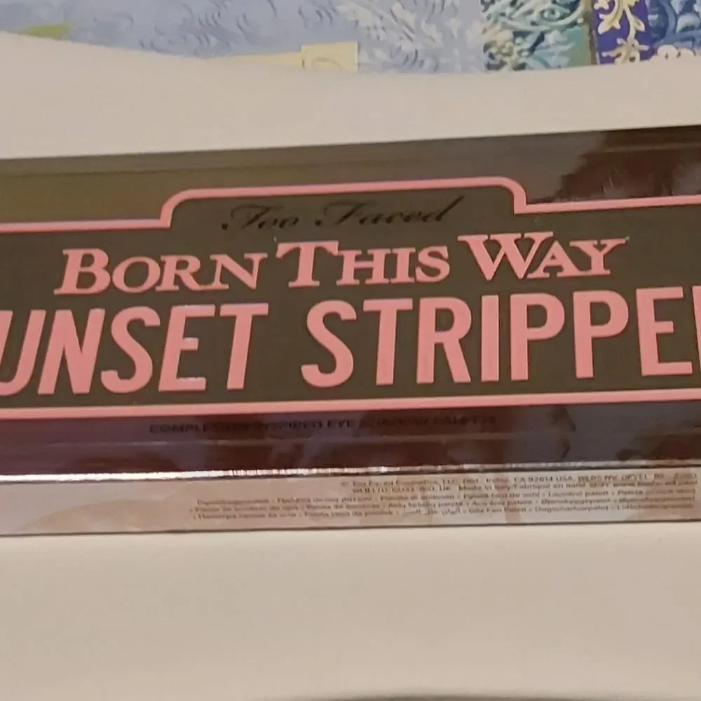 BNIB~Too Faced Born this Way Sunset Stripped Eye Shadow Palette